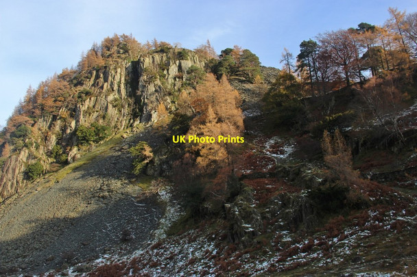 Photo 6"x4" Castle Crag Rosthwaite\/NY2514 c2016