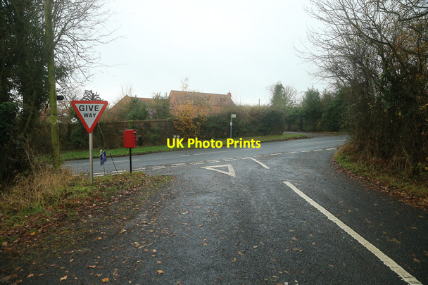 Photo 6"x4" Road junction near Kingswood Common Kingswood Common\/SO7365 c2016