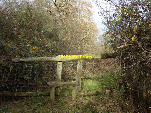 Photo 6"x4" Stile near Eastridge Farm Kent Street\/TQ2221 c2016
