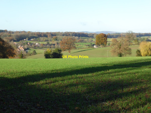 Photo 6"x4" View over Kimbolton Grantsfield\/SO5260 c2016