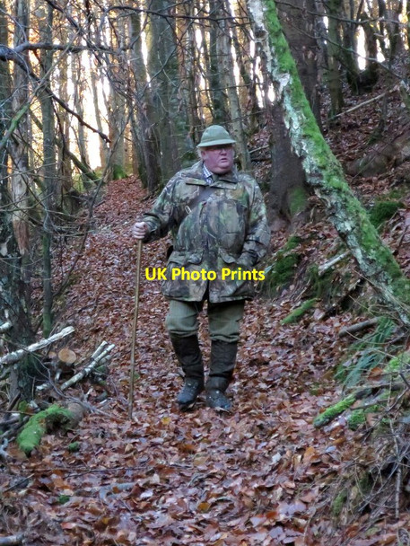Photo 6"x4" Woodland camouflage Logie\/NJ0150 c2016