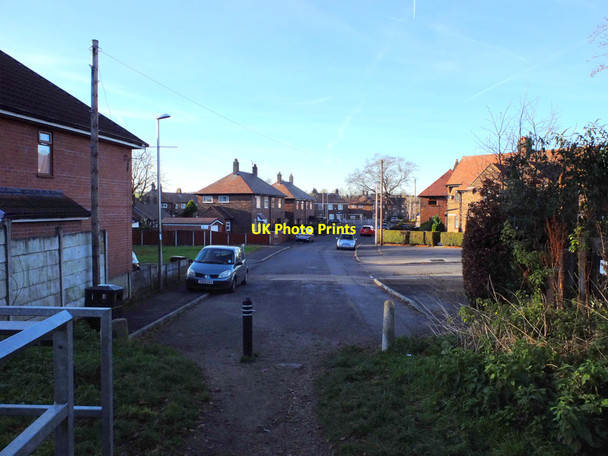 Photo 6"x4" Rivers Street from Edge Hall Road footpath, Orrell Far Moor\/SD5304 c2016