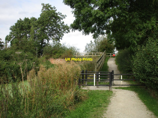Photo 6"x4" Approaching Irish Jack's Bridge Kinoulton c2016