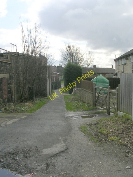 Photo 6"x4" Footpath - Healey Lane Heckmondwike c2009
