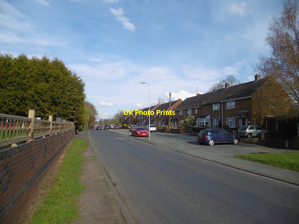 Photo 6"x4" Kitchen Lane, Ashmore Park Wednesfield c2016