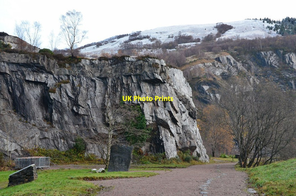 Photo 6"x4" Entrance to Ballachulish Quarry Ballachulish c2016
