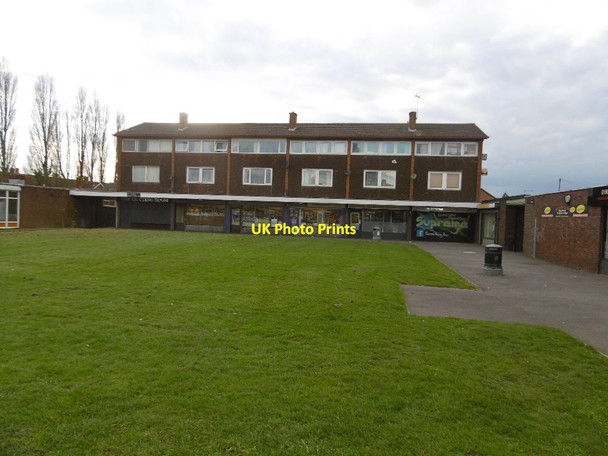 Photo 6"x4" Shops, Lucknow Road Wednesfield c2016