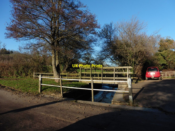 Photo 6"x4" Footbridge at Luppitt Beacon\/ST1705 c2016