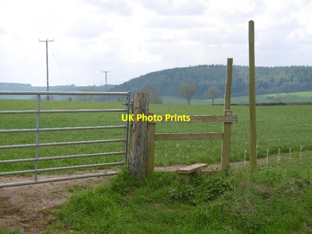 Photo 6"x4" Stile near Bromsash Bromsash c2016