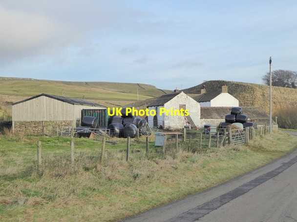 Photo 6"x4" Farm beside Harwood Beck Langdon Beck\/NY8531 c2016