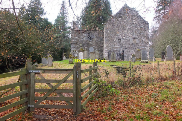 Photo 6"x4" St Bride's Kirk, Old Blair Bailanloan c2016