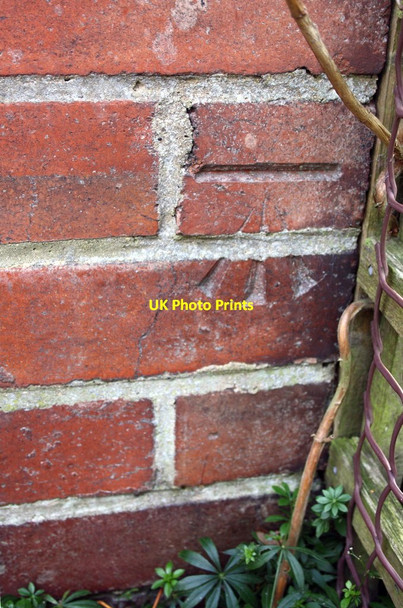 Photo 6"x4" Benchmark on #160 Hanney Road Steventon\/SU4691 c2016