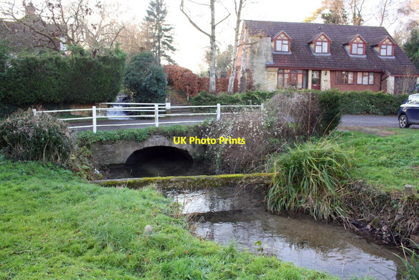 Photo 6"x4" Bridge taking Mill Street over Ginge Brook Steventon\/SU4691 c2016