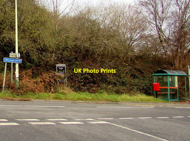 Photo 6"x4" Cwm Nant Gwynt name sign Pen-twyn\/SO2000 c2016