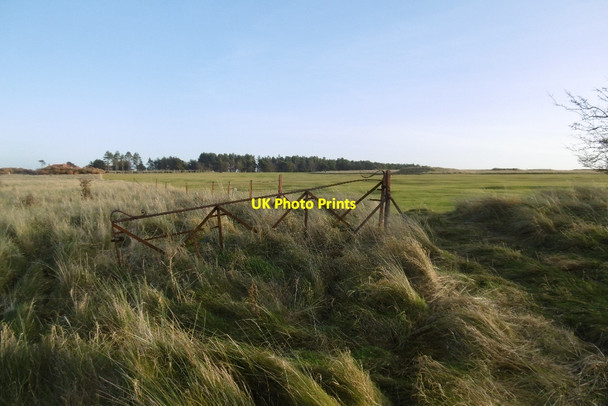 Photo 6"x4" Old gate, Muirfield Gullane c2016