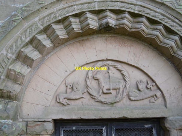 Photo 6"x4" Tympanum, St Mary's Upleadon Upleadon Court\/SO7626 c2016