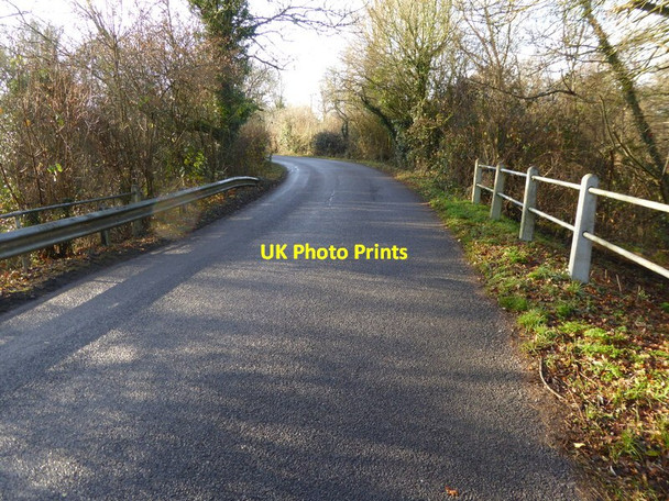 Photo 6"x4" Bar Lane crosses stream Copsale c2016