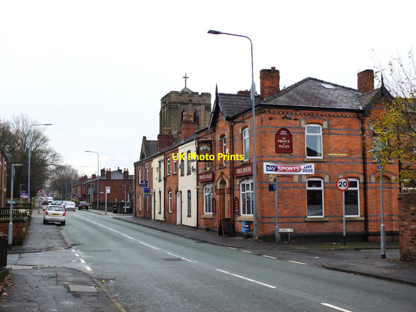 Photo 6"x4" The Prince of Wales Pub on the A571 at Newtown, Wigan Ince in Makerfield c2016