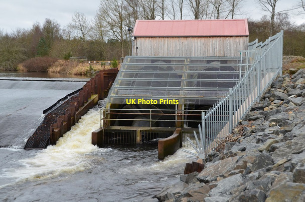 Photo 6"x4" Hydroelectric plant at Murray's Cauld, Ettrick Water (2) Philiphaugh c2016
