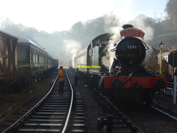 Photo 6"x4" Santa Special at Norchard Allaston c2016