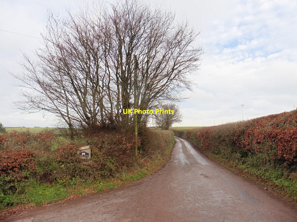 Photo 6"x4" Turning for Hill Farm Coombe\/ST0017 c2016