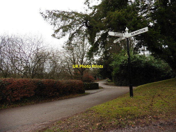 Photo 6"x4" Crossroads at Huntsham Huntsham c2016