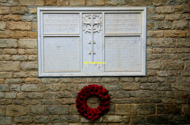Photo 6"x4" The war memorial on St Aldates Church Oxford\/SP5106 c2016