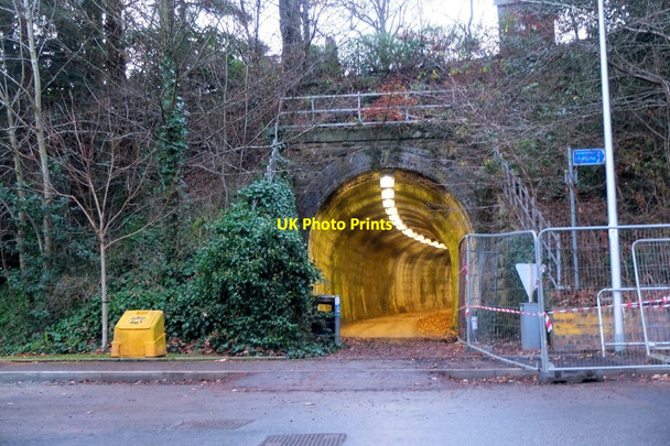 Photo 6"x4" Old railway tunnel, Auchendinny Penicuik c2016