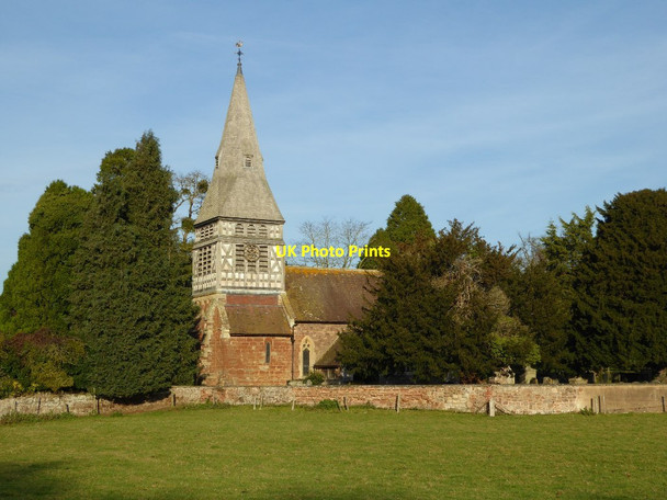 Photo 6"x4" Bromesberrow church Bromesberrow c2016