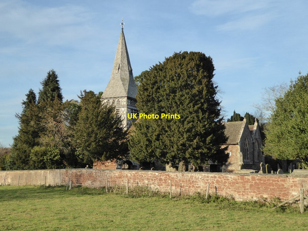 Photo 6"x4" Bromesberrow church Bromesberrow c2016