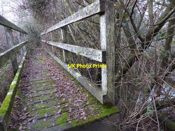 Photo 6"x4" Footbridge on Cowfold Stream Kent Street\/TQ2221 c2016