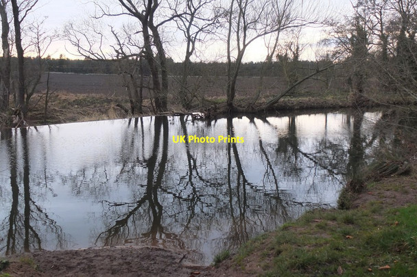Photo 6"x4" Reflections at the weir, Haddington Haddington\/NT5173 c2016