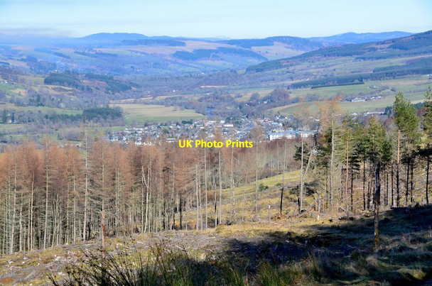 Photo 6"x4" Aberfeldy in view Aberfeldy c2016