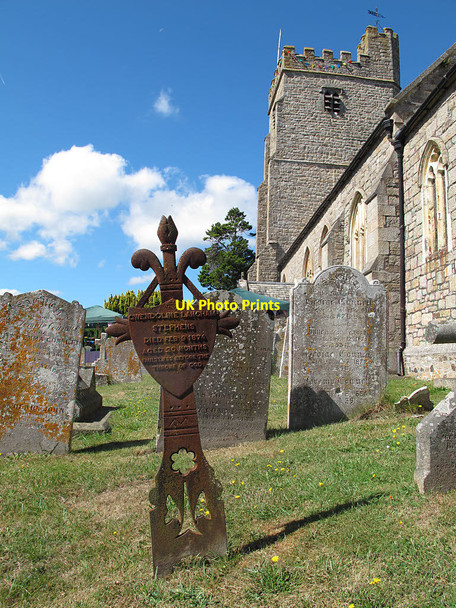 Photo 6"x4" St Mary's church, Dunsford -  Stephens memorial Dunsford\/SX8189 c2016