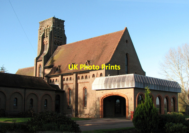 Photo 6"x4" St Faith's Crematorium - memorial chapel Horsham St Faith c2016