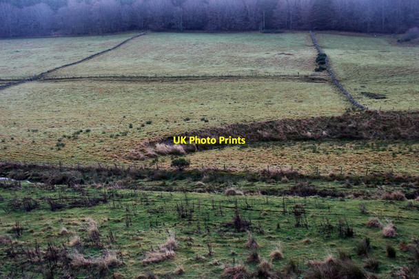 Photo 6"x4" Fields around Cushnie Burn Milton of Cushnie c2016