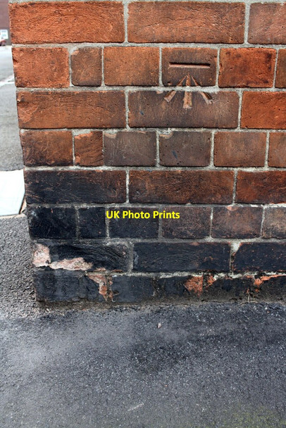 Photo 6"x4" Benchmark on John Taylor Bellfoundry Loughborough c2016