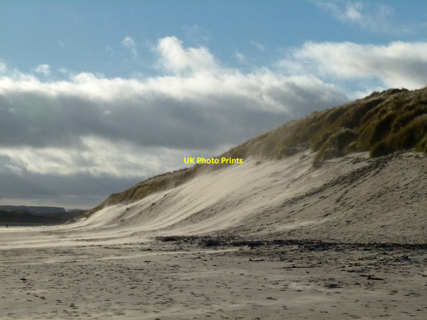 Photo 6"x4" Dune face, Beadnell Bay Beadnell c2016
