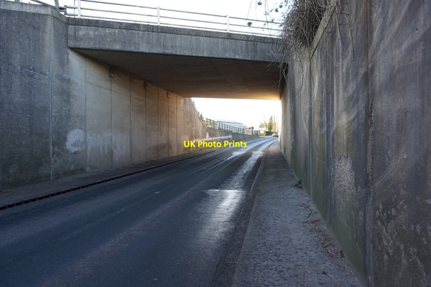 Photo 6"x4" Dunswell Lane goes under the A1079 Dunswell\/TA0735 c2016
