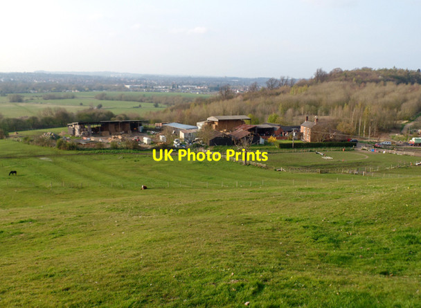 Photo 6"x4" Burrows Farm, Clifton, Nottingham Barton in Fabis c2016