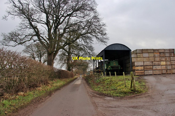 Photo 6"x4" The road to Bridgend at Newton of Glamis Bridgend\/NO3747 c2016