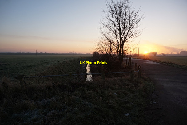 Photo 6"x4" Dike off Lordship Lane Selby c2016
