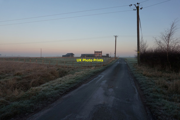 Photo 6"x4" Lordship Lane towards Grange Farm Selby c2016