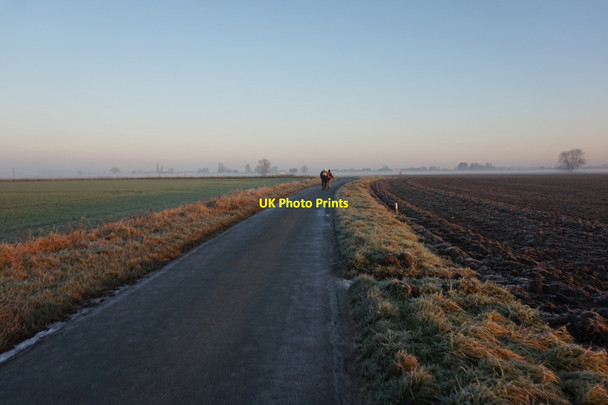 Photo 6"x4" Lordship Lane towards Sand Lane Selby c2016