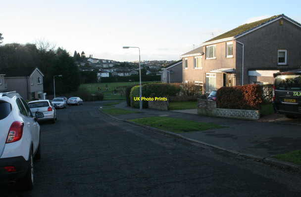 Photo 6"x4" The western end of Mosshead Road Milngavie c2017