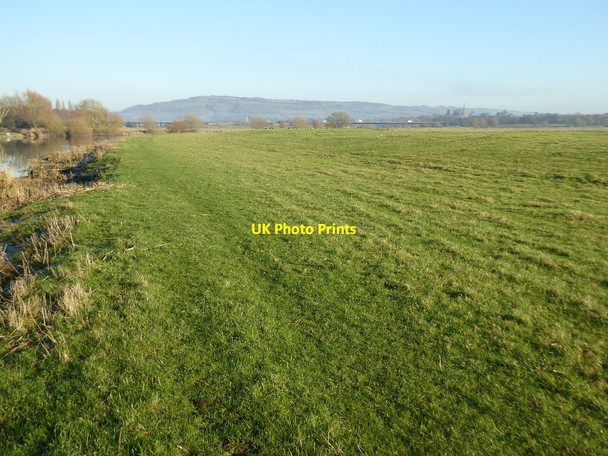 Photo 6"x4" Meadowland beside the River Avon Twyning Green c2016