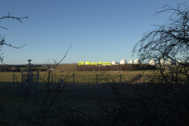 Photo 6"x4" RAF Menwith Hill Cobby Syke c2017