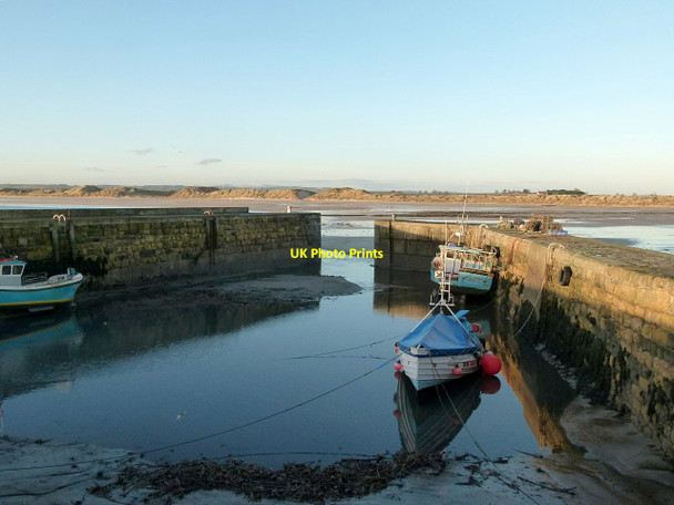 Photo 6"x4" Beadnell Harbour Beadnell c2016