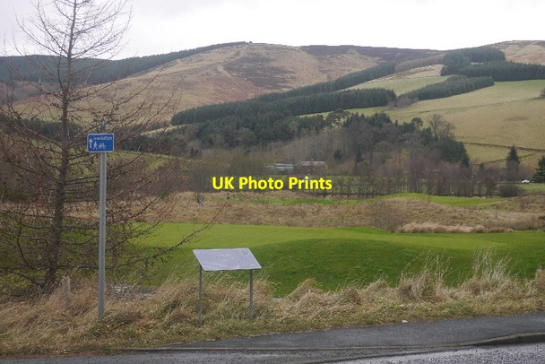 Photo 6"x4" Cardrona golf course Cardrona c2017