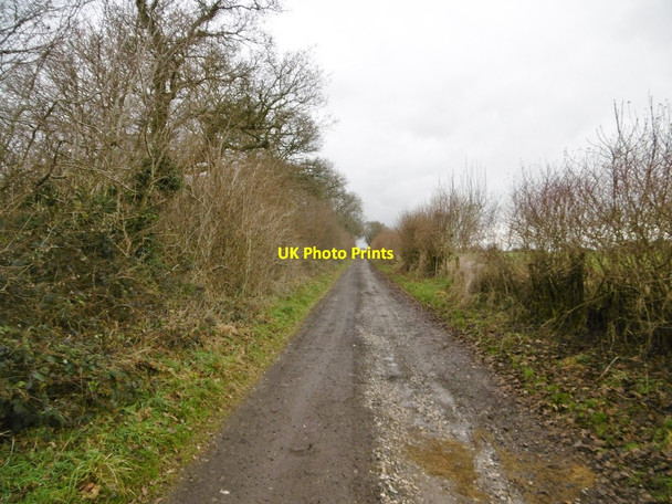 Photo 6"x4" Everleigh, former turnpike road Lower Everleigh c2017